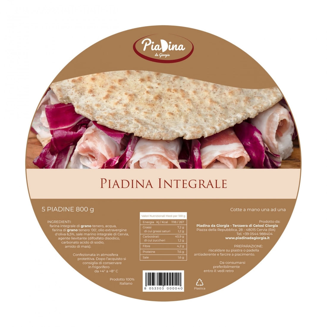 Piadina Integrale