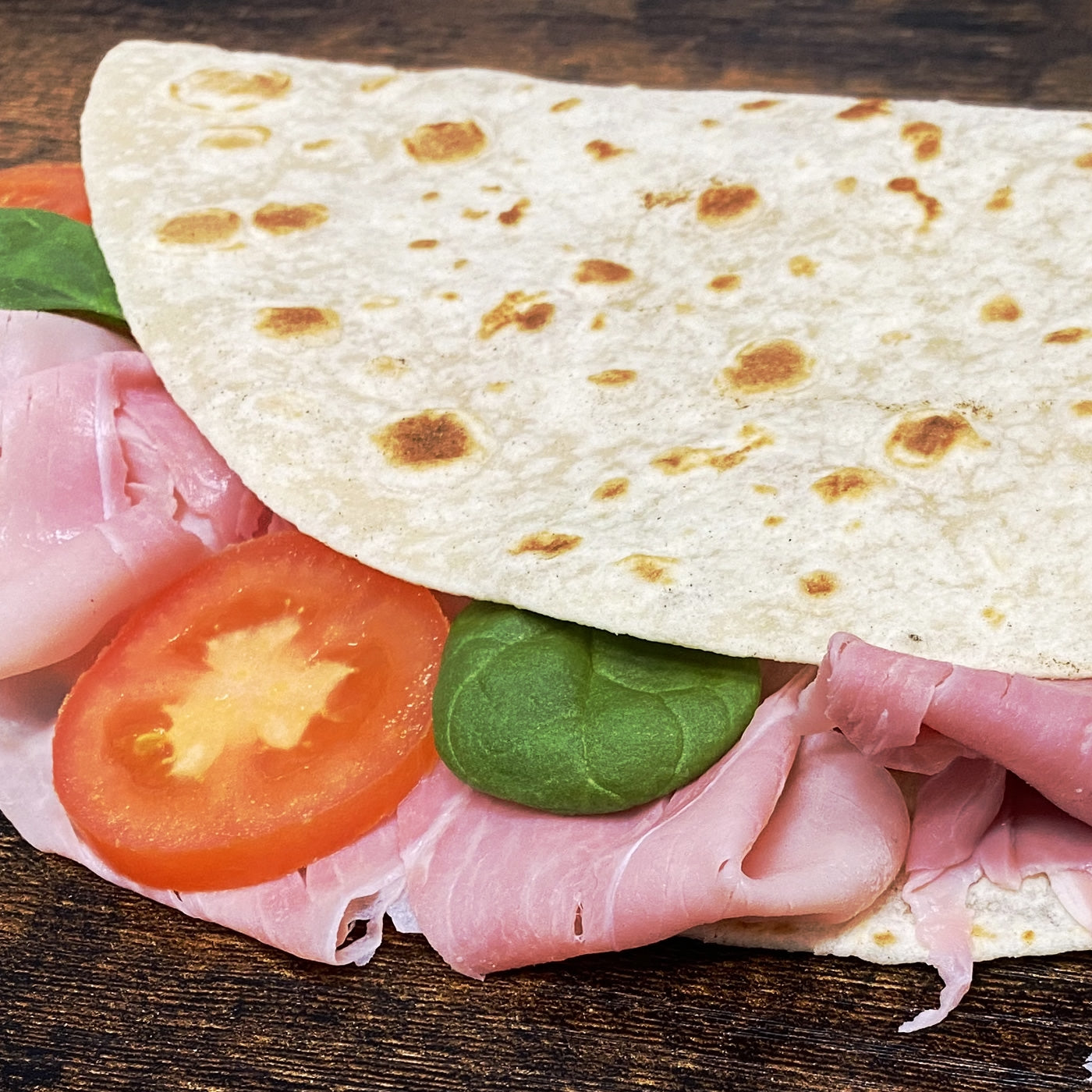 Piadina Romagnola g.g.A. Riminese mit natives Olivenöl extra